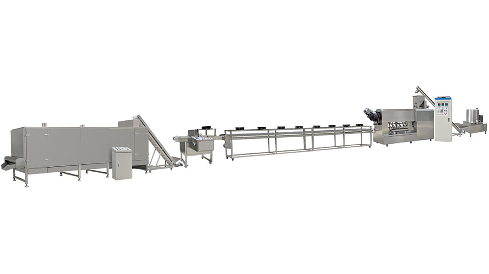 Rice straw production line